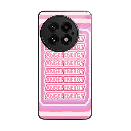 Angel Energy back phone cover | glass case for oneplus 13