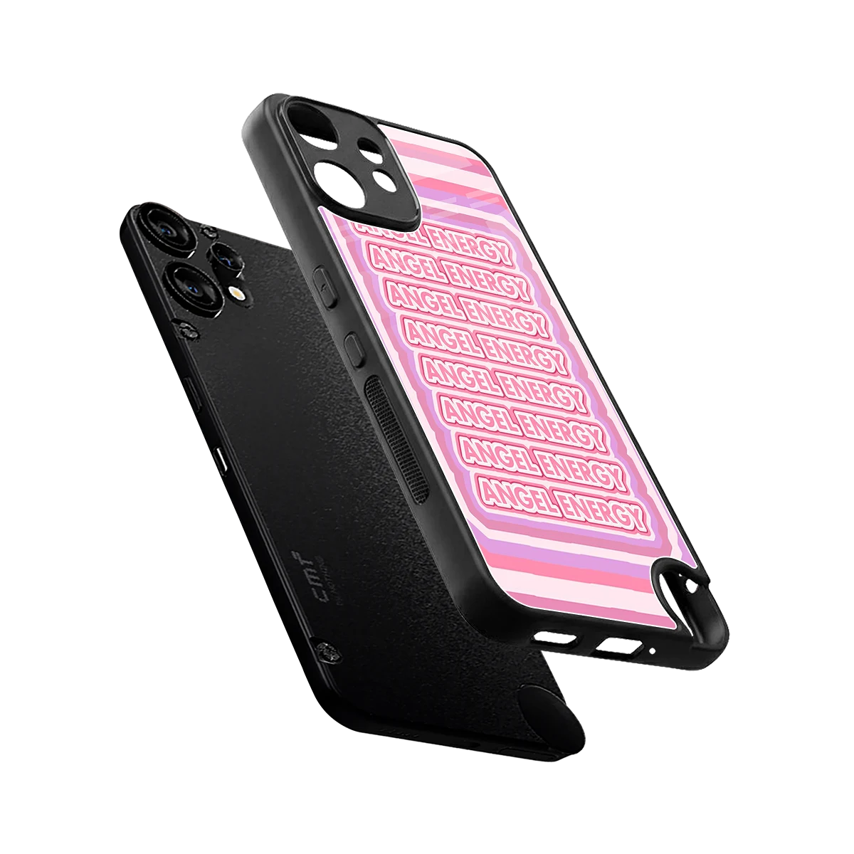 Angel Energy sleek cmf nothing phone 2 pro cover with tempered glass back and TPU edges