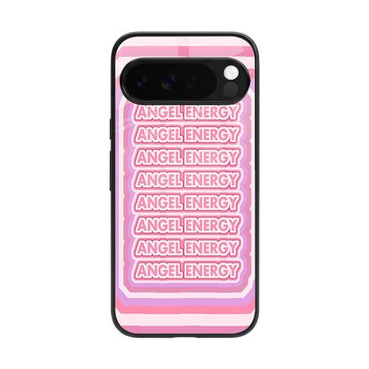 Angel Energy back phone cover | glass case for google pixel 10 pro xl
