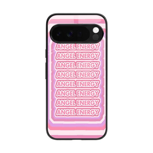 Angel Energy back phone cover | glass case for google pixel 10 pro xl