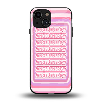 Angel Energy back phone cover | glass case for iphone 12 mini