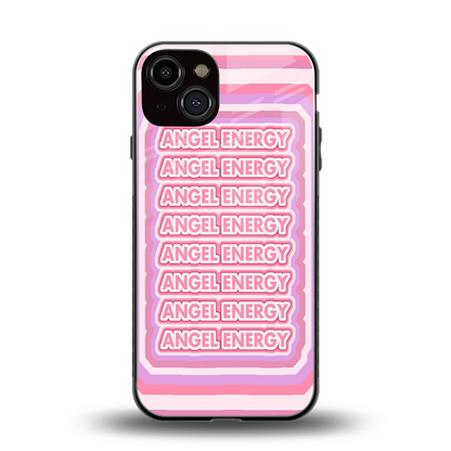 Angel Energy back phone cover | glass case for iphone 13