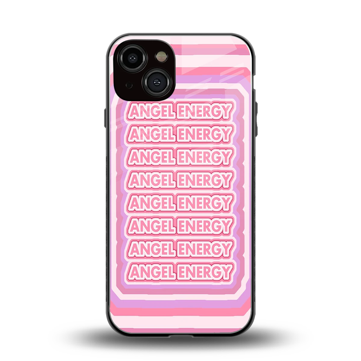 Angel Energy back phone cover | glass case for iphone 14