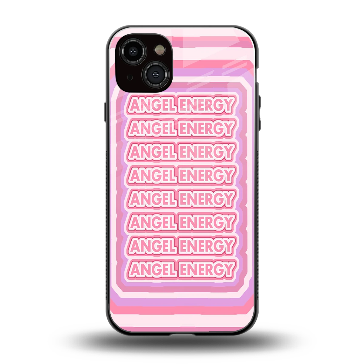 Angel Energy back phone cover | glass case for iphone 14 plus