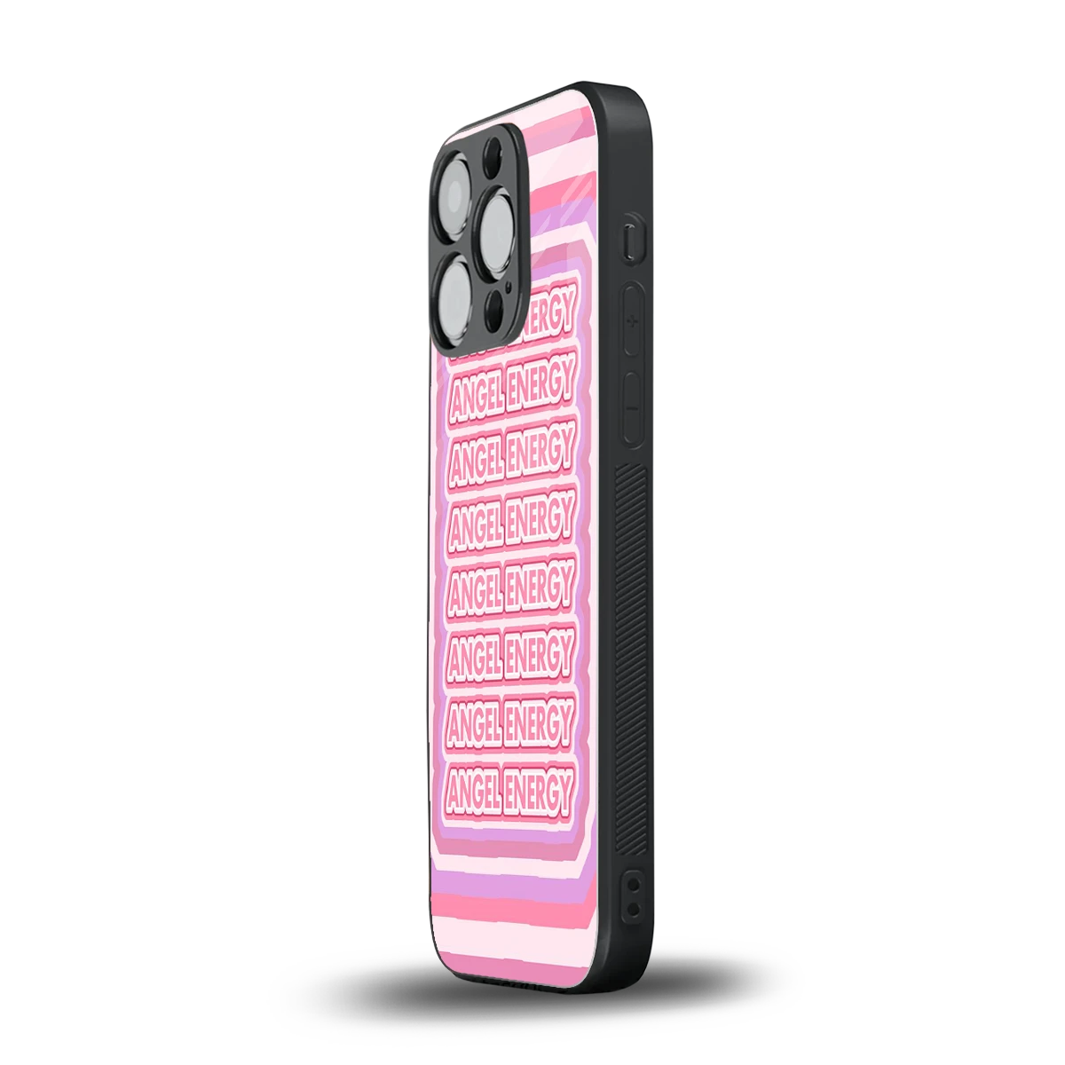 Angel Energy iphone 15 pro mobile cover | shockproof glass phone case