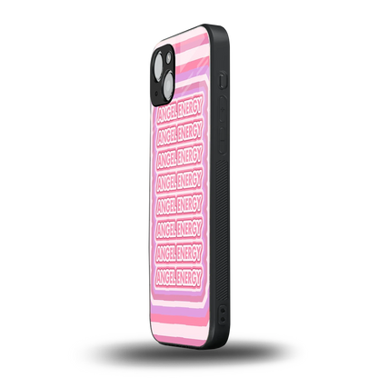Angel Energy iphone 15 mobile cover | shockproof glass phone case