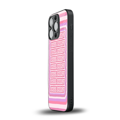 Angel Energy iphone 16 pro mobile cover | shockproof glass phone case