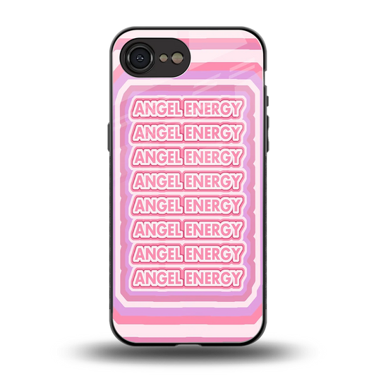Angel Energy back phone cover | glass case for iphone 17e