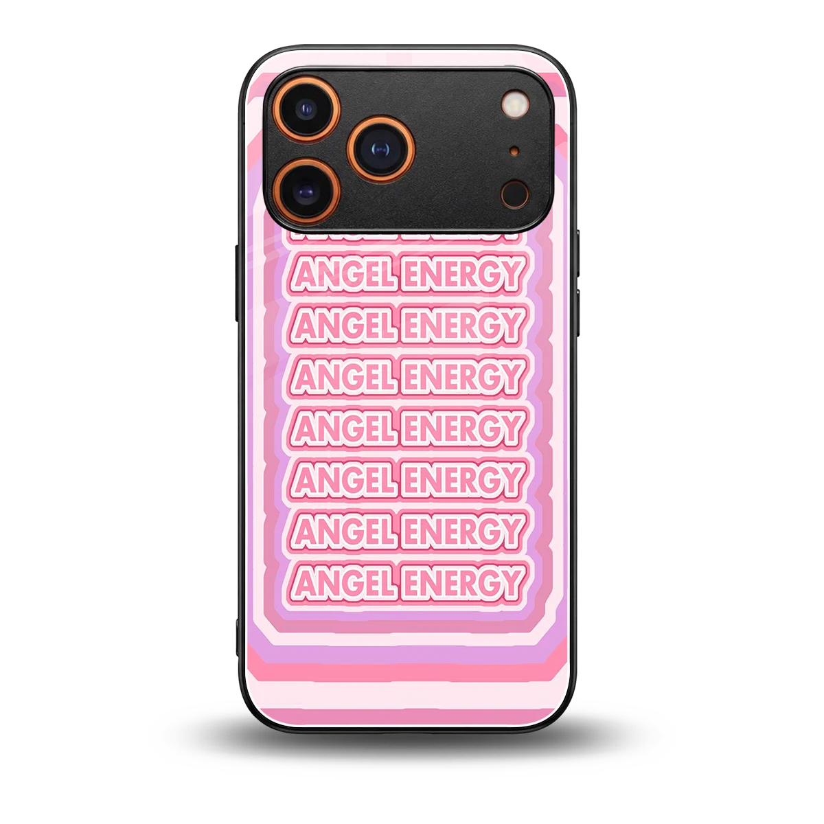 Angel Energy back phone cover | glass case for iphone 17 pro