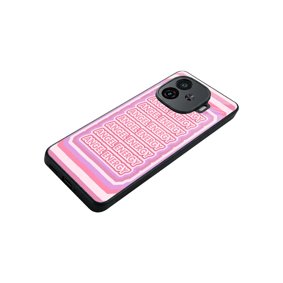 Angel Energy stylish phone case for iqoo neo 10r 5g | glossy glass and slim fit