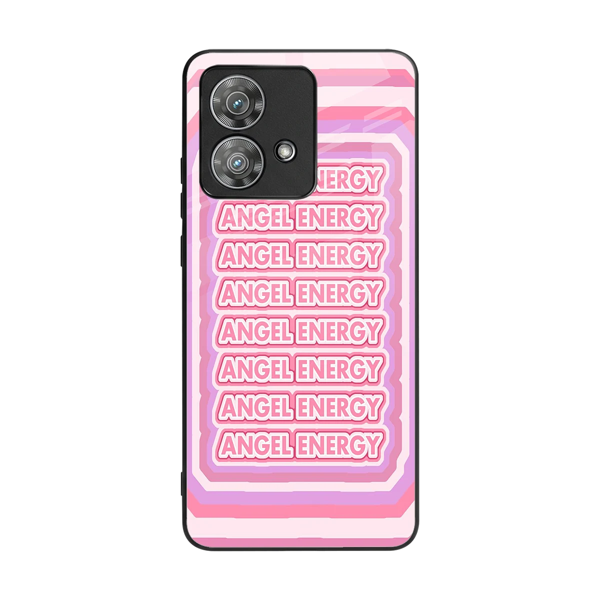 Angel Energy back phone cover | glass case for motorola edge 40 neo 5g