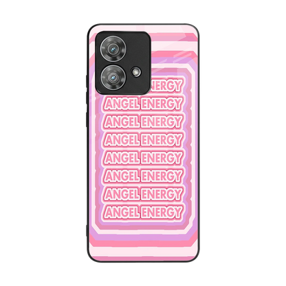 Angel Energy back phone cover | glass case for motorola edge 40 neo 5g