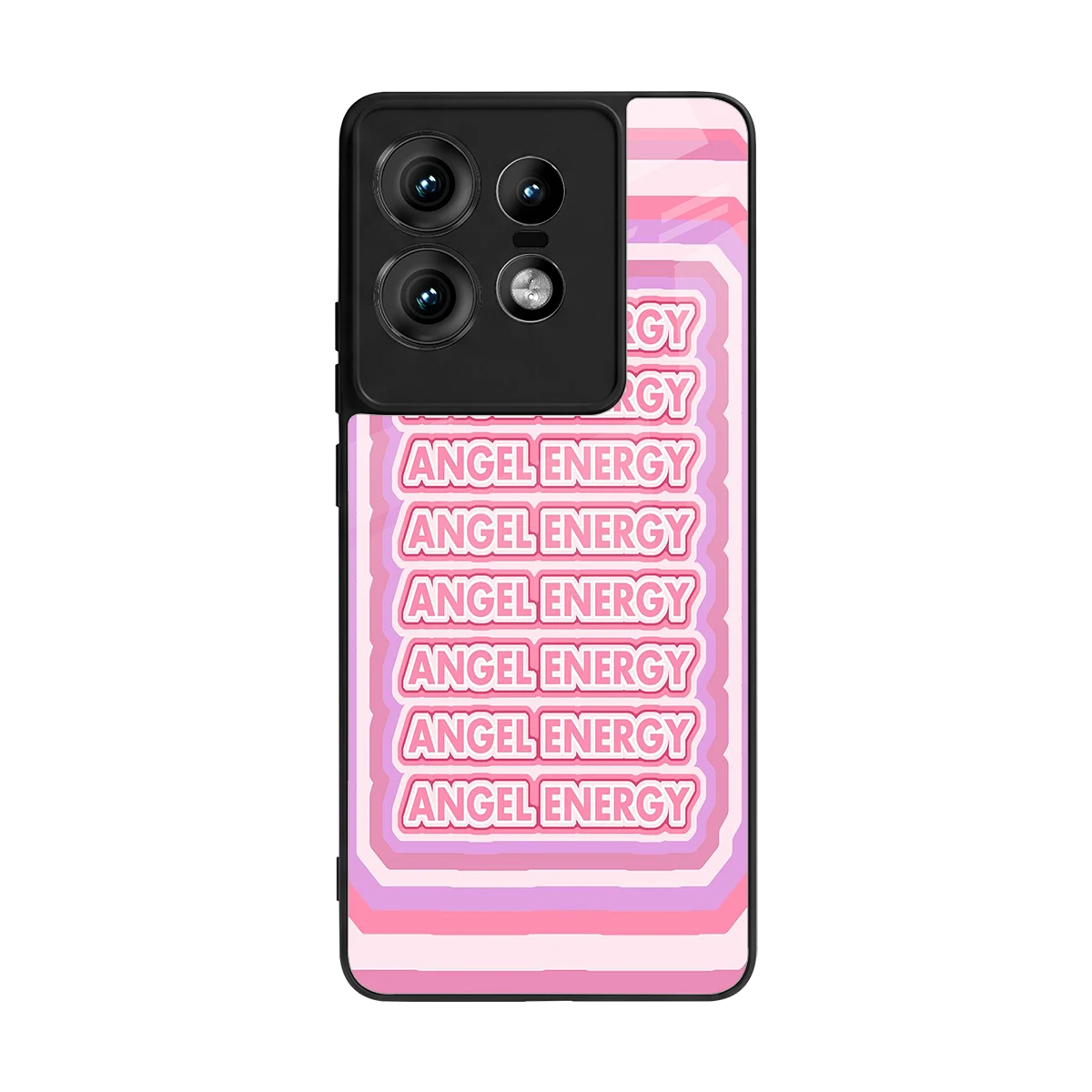 Angel Energy back phone cover | glass case for motorola edge 50 pro