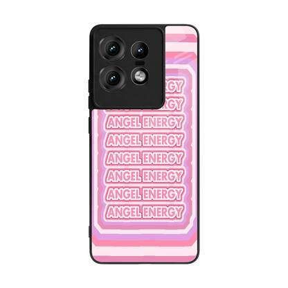 Angel Energy back phone cover | glass case for motorola edge 50 pro