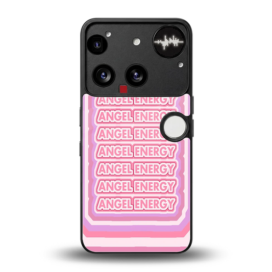 Angel Energy back phone cover | glass case for nothing phone 3
