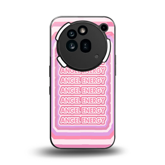 Angel Energy back phone cover | glass case for nothing phone 3a pro