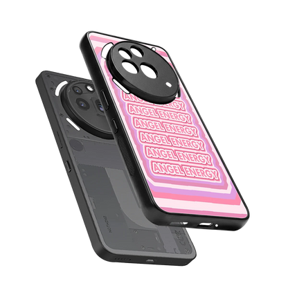 Angel Energy sleek nothing phone 3a pro cover with tempered glass back and TPU edges