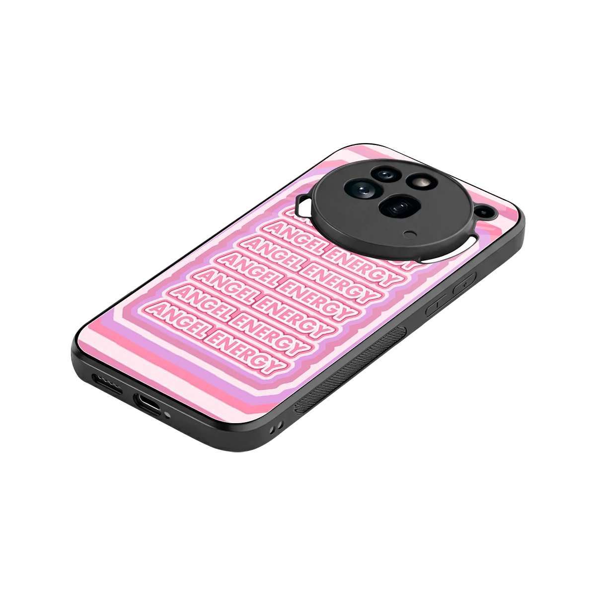Angel Energy stylish phone case for nothing phone 3a pro | glossy glass and slim fit