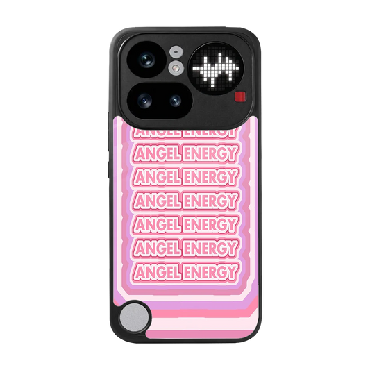 Angel Energy back phone cover | glass case for nothing phone 4a pro
