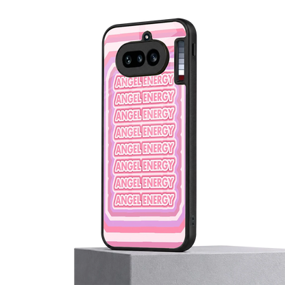 Angel Energy nothing phone 4a mobile cover | shockproof glass phone case