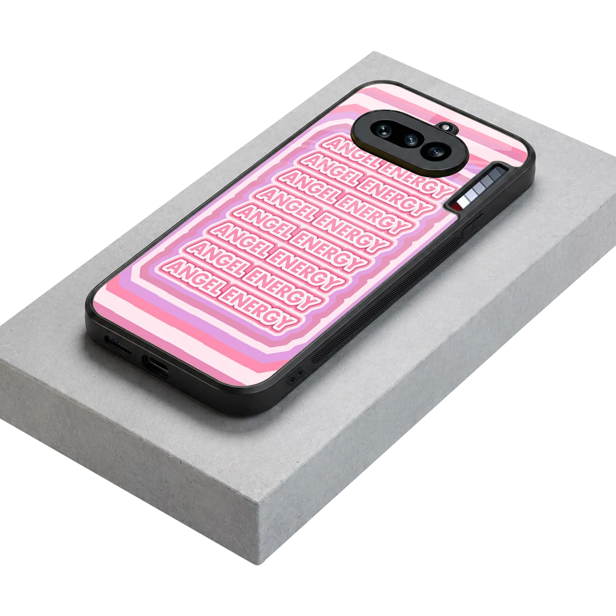 Angel Energy stylish phone case for nothing phone 4a | glossy glass and slim fit