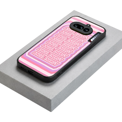 Angel Energy stylish phone case for nothing phone 4a | glossy glass and slim fit