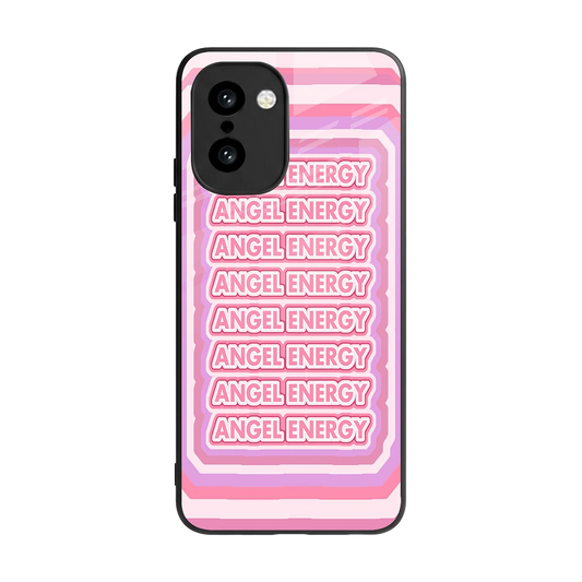Angel Energy back phone cover | glass case for oneplus 15r