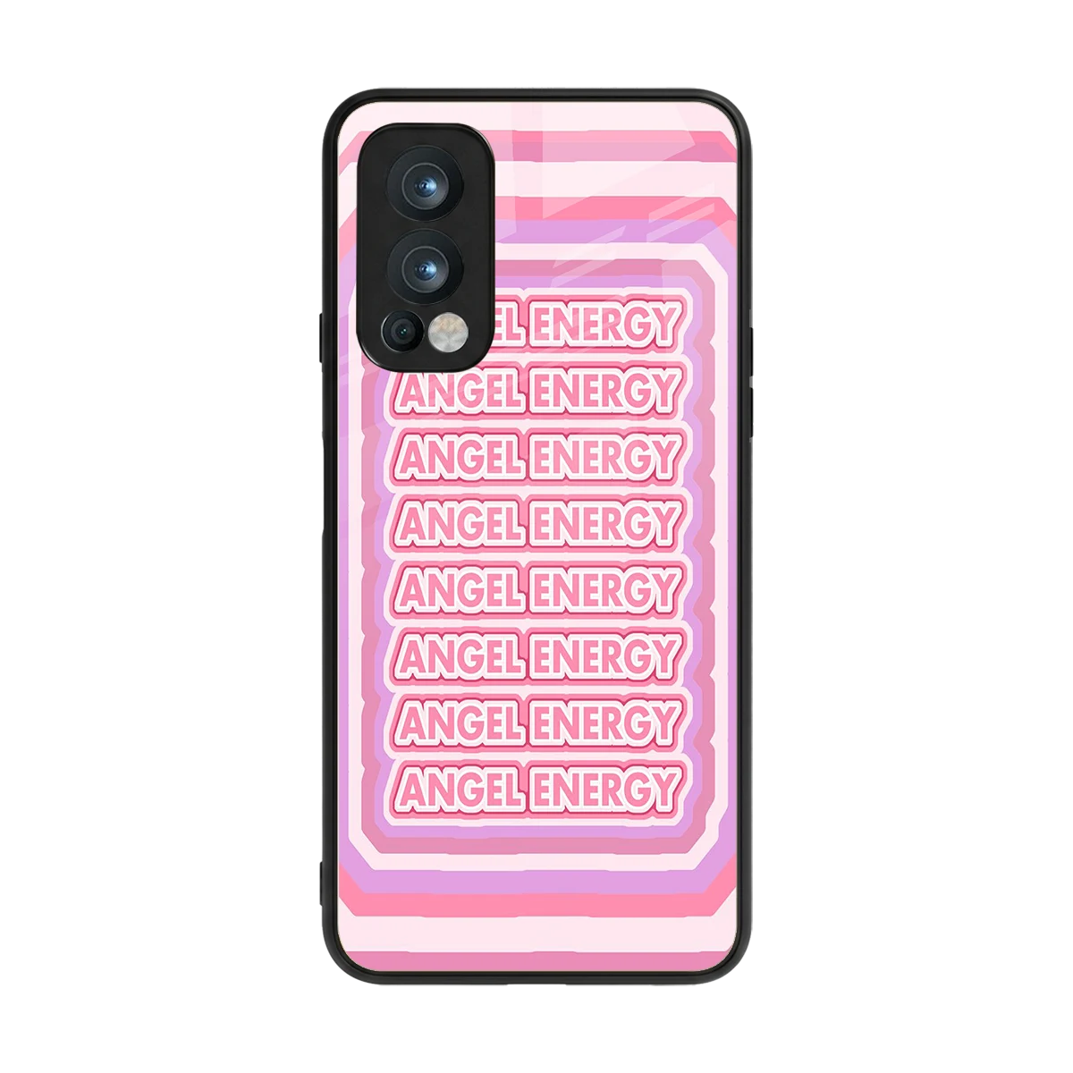Angel Energy back phone cover | glass case for oneplus nord 2