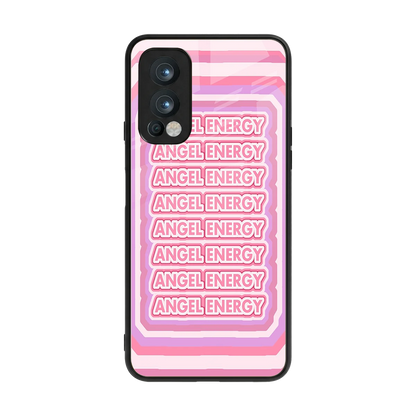 Angel Energy back phone cover | glass case for oneplus nord 2