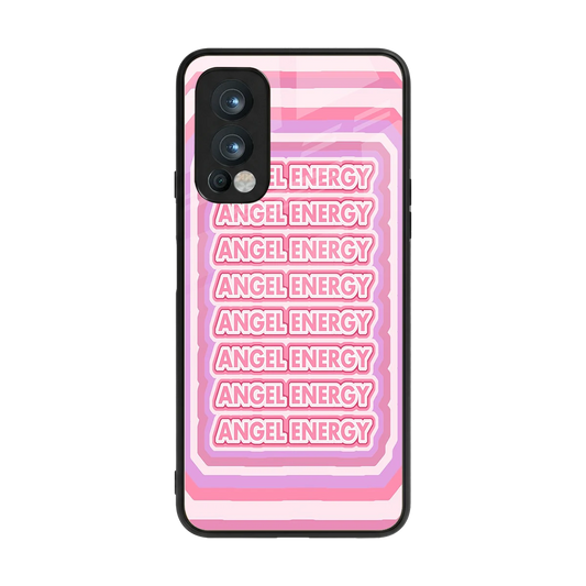 Angel Energy back phone cover | glass case for oneplus nord 2