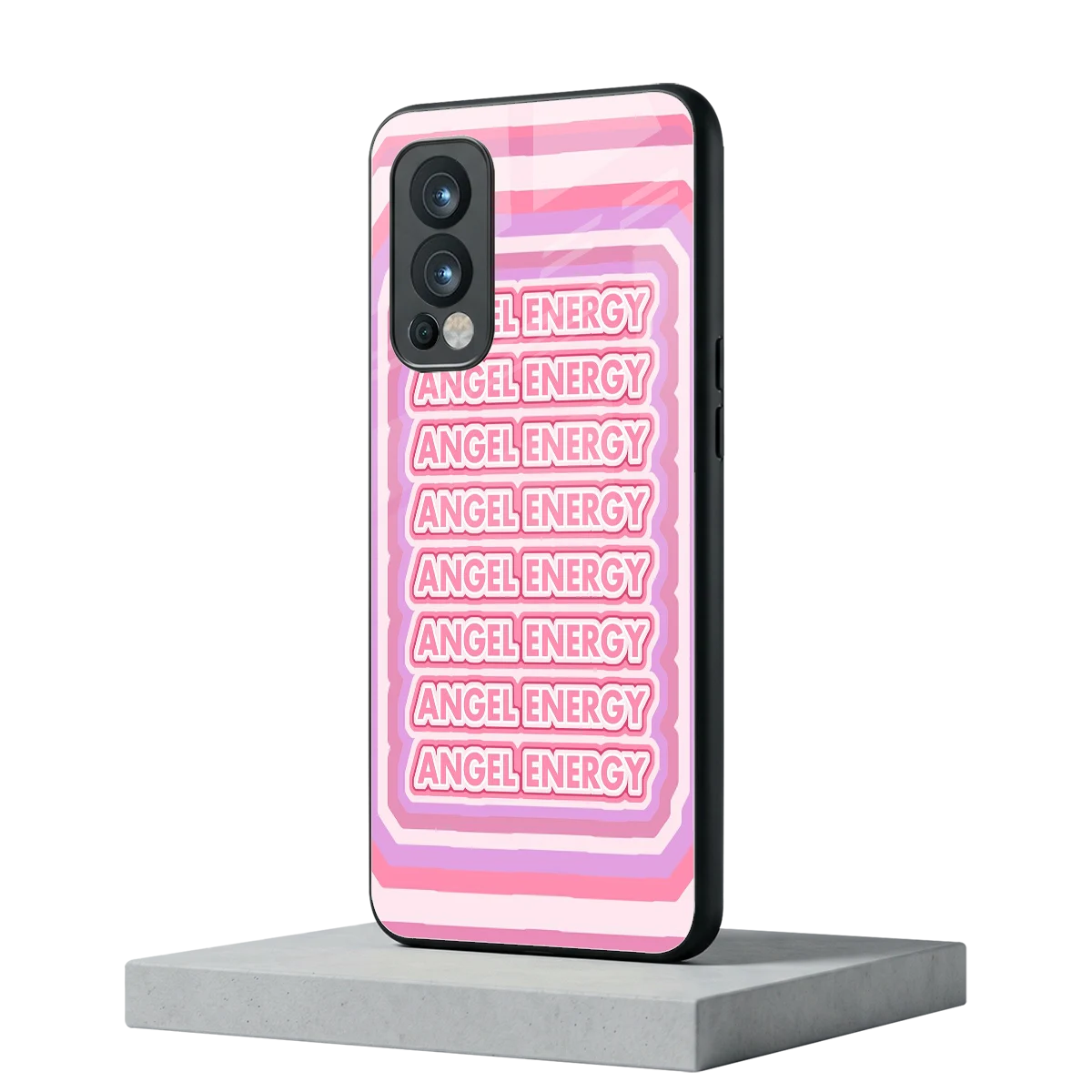 Angel Energy oneplus nord 2 mobile cover | shockproof glass phone case