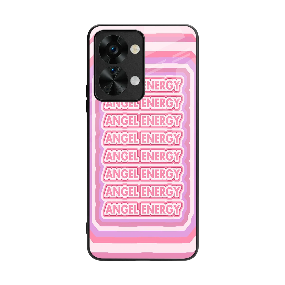 Angel Energy back phone cover | glass case for oneplus nord 2t