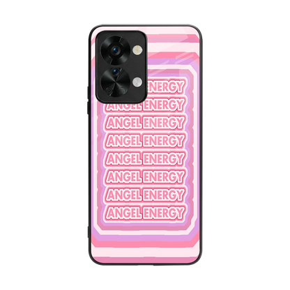 Angel Energy back phone cover | glass case for oneplus nord 2t