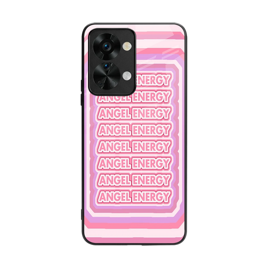 Angel Energy back phone cover | glass case for oneplus nord 2t