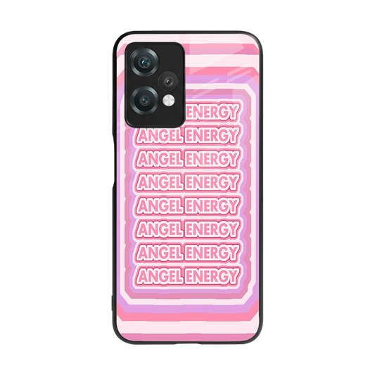 Angel Energy back phone cover | glass case for oneplus nord ce 2 lite