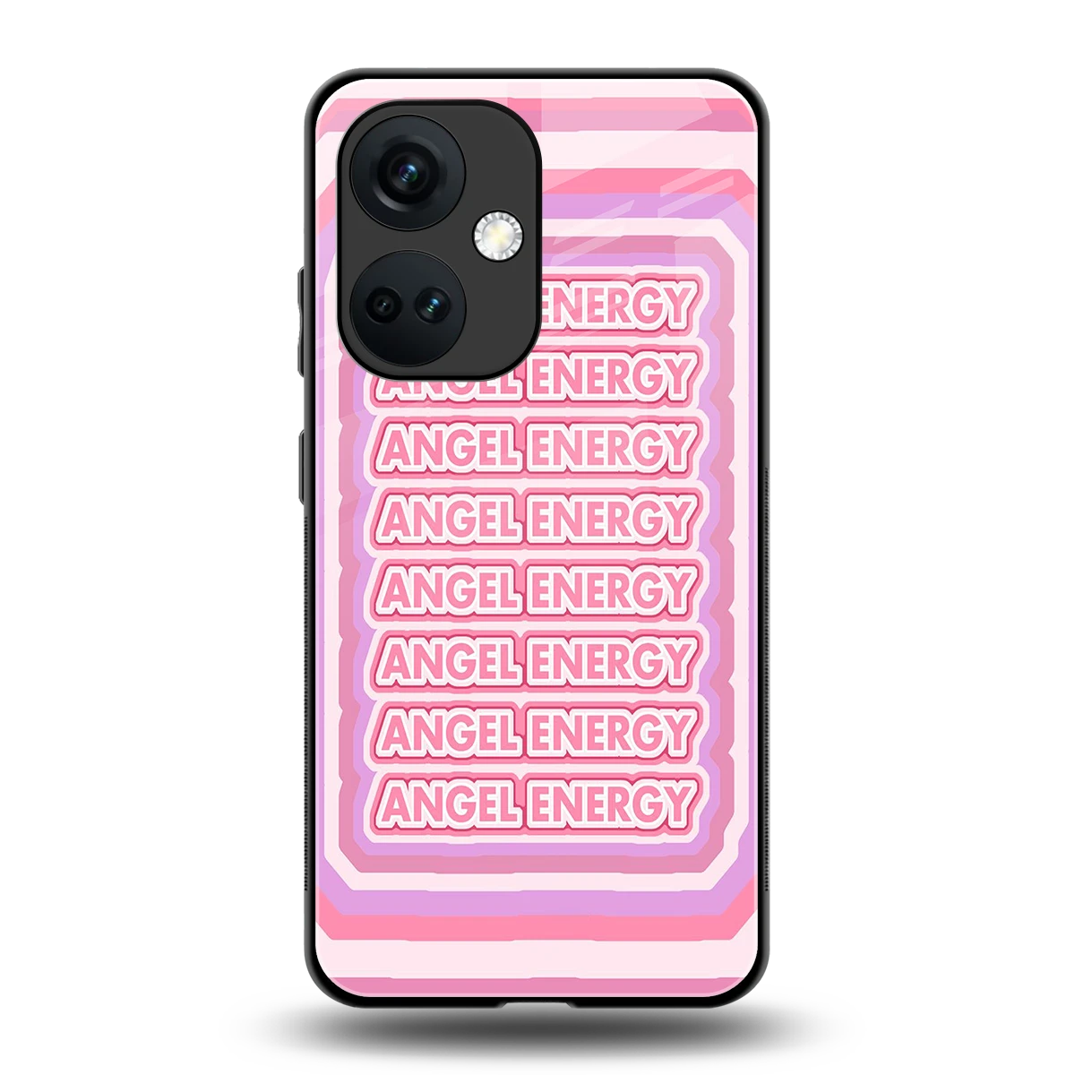 Angel Energy back phone cover | glass case for oneplus nord ce 3