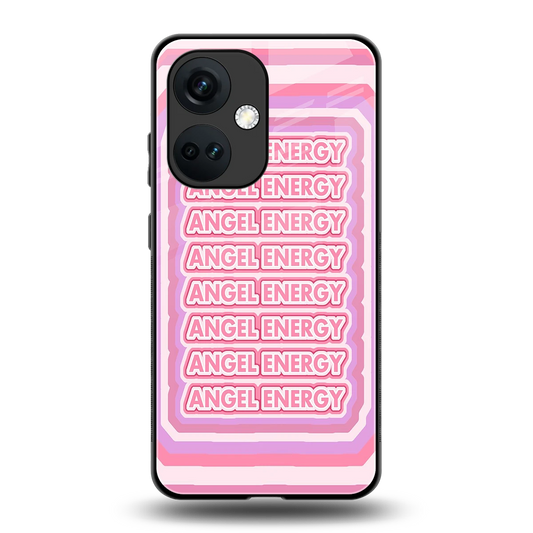 Angel Energy back phone cover | glass case for oneplus nord ce 3