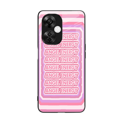 Angel Energy back phone cover | glass case for oneplus nord ce 3 lite