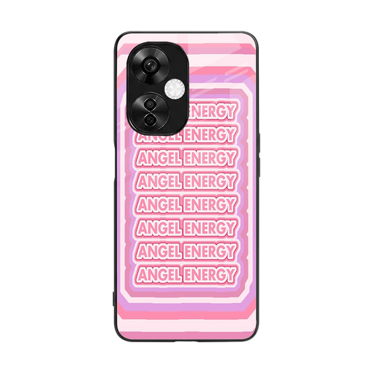 Angel Energy back phone cover | glass case for oneplus nord ce 3 lite