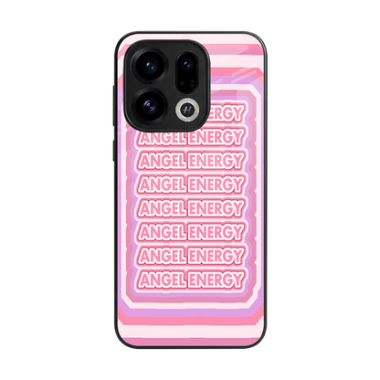 Angel Energy back phone cover | glass case for oppo find x9