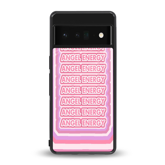 Angel Energy back phone cover | glass case for google pixel 6 pro