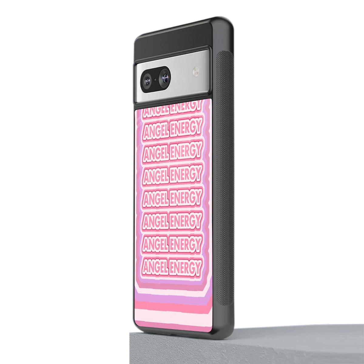 Angel Energy stylish phone case for google pixel 7a | glossy glass and slim fit