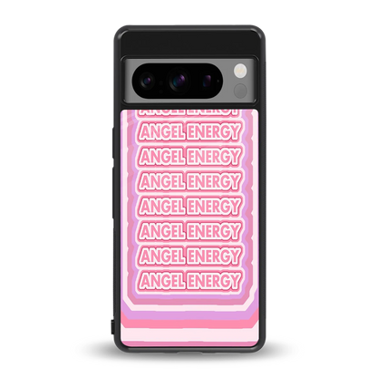 Angel Energy back phone cover | glass case for google pixel 8 pro
