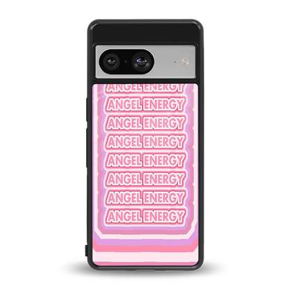 Angel Energy back phone cover | glass case for google pixel 8