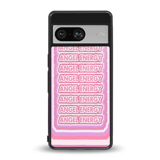 Angel Energy back phone cover | glass case for google pixel 8