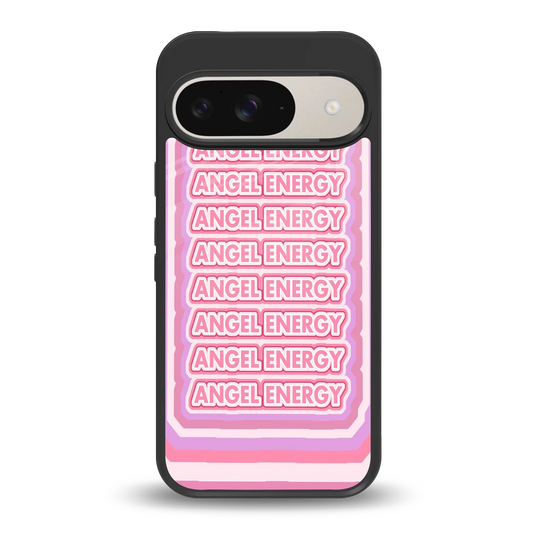Angel Energy back phone cover | glass case for google pixel 9
