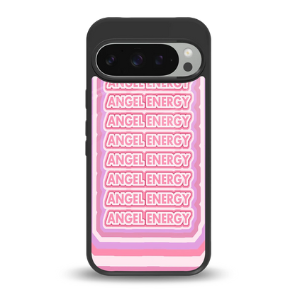Angel Energy back phone cover | glass case for google pixel 9 pro