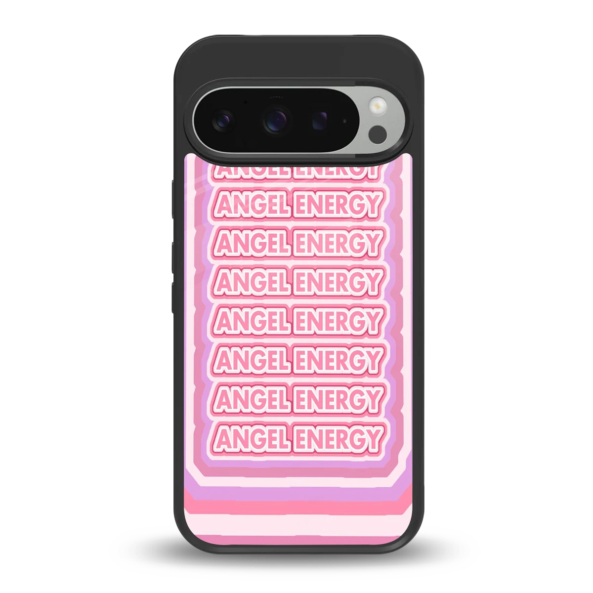 Angel Energy back phone cover | glass case for google pixel 9 pro xl