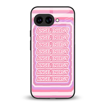 Angel Energy back phone cover | glass case for google pixel 9a