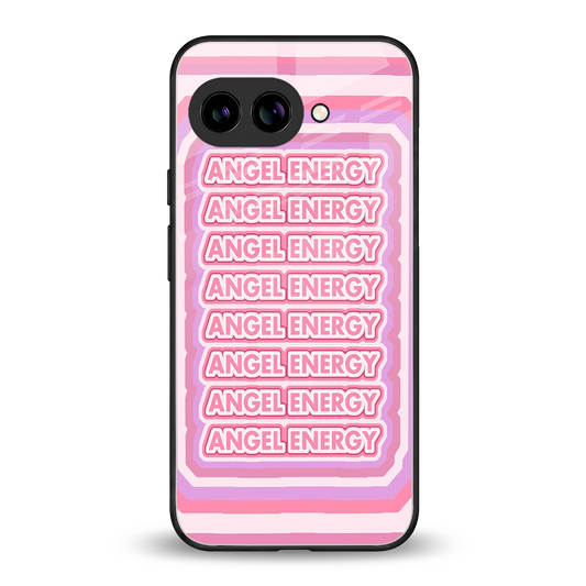 Angel Energy back phone cover | glass case for google pixel 10a